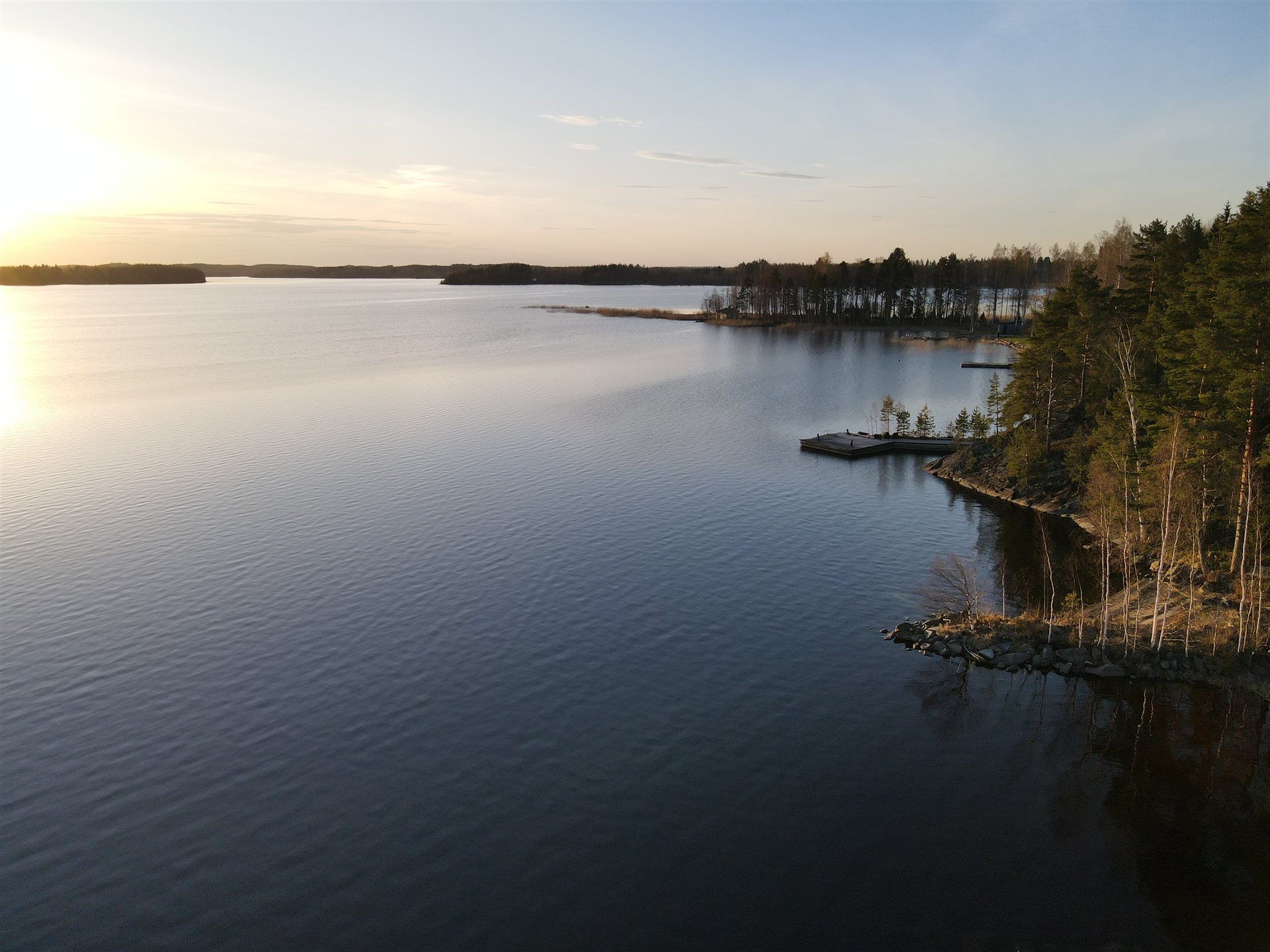 Järvimaisema Saimaalta